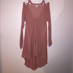 Extra long cardigan!